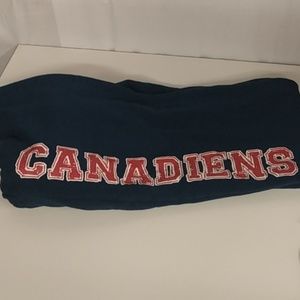 CALHOUN NHL MONTREAL CANADIENS Men's Track Pants Size L Blue